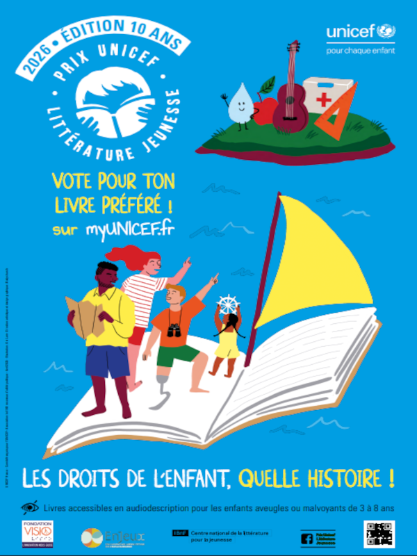 Affiche Unicef 2026 | ©Médiathèques des Hauts du Perche