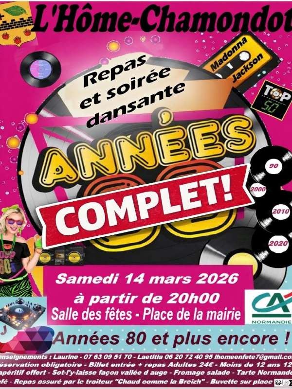 Soirée année 80 14 mars-compressed | ©L'hHome en fête