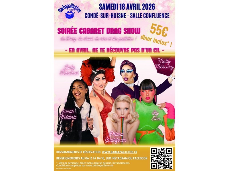 soireecabaretavril-sablonssurhuisne-800 | ©Barbapaillettes Cabaret