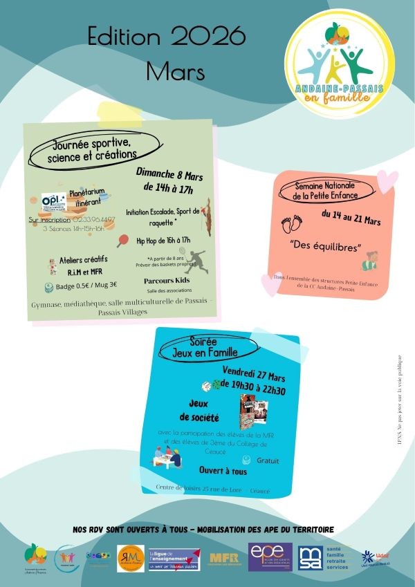Andaine-Passais en Famille Mars 2026 | ©rim_andaine_passais