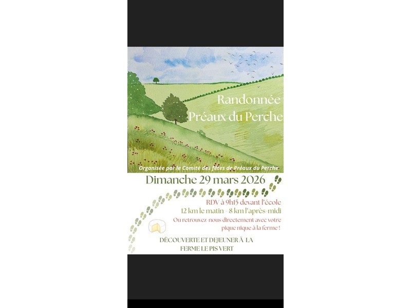 randonnee-preauxduperche-800 | ©Comité des fêtes de Préaux du Perche