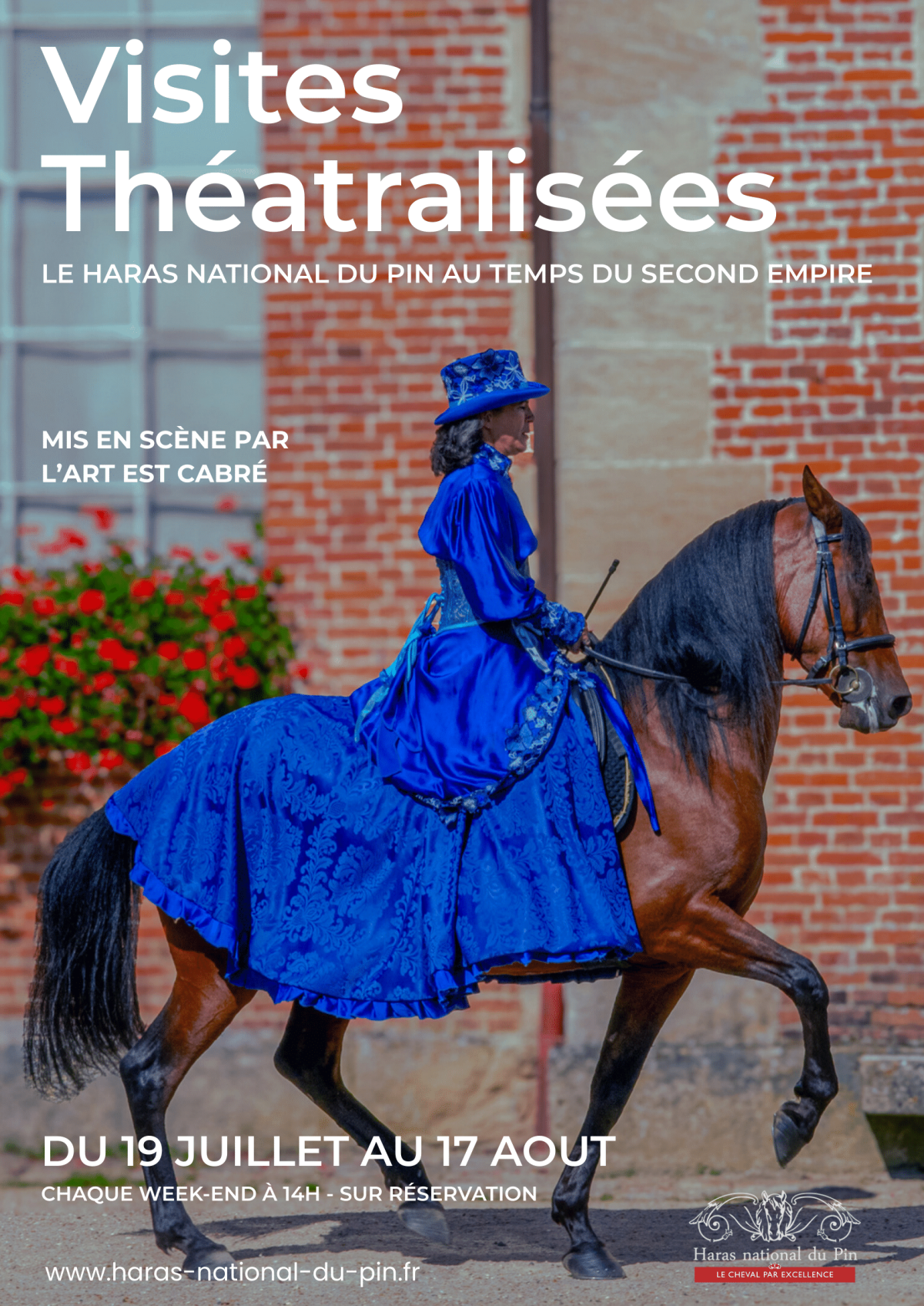Affiche Visites Théatralisées-1 | haras du pin