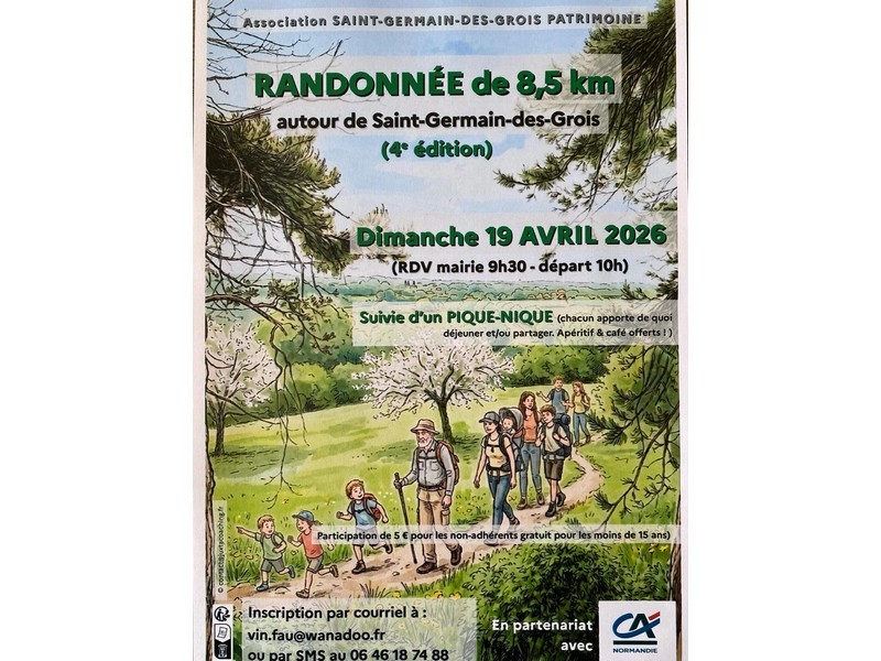 rando-stgermaindesgrois-800 | ©Association Saint-Germain-des-Grois Patrimoine