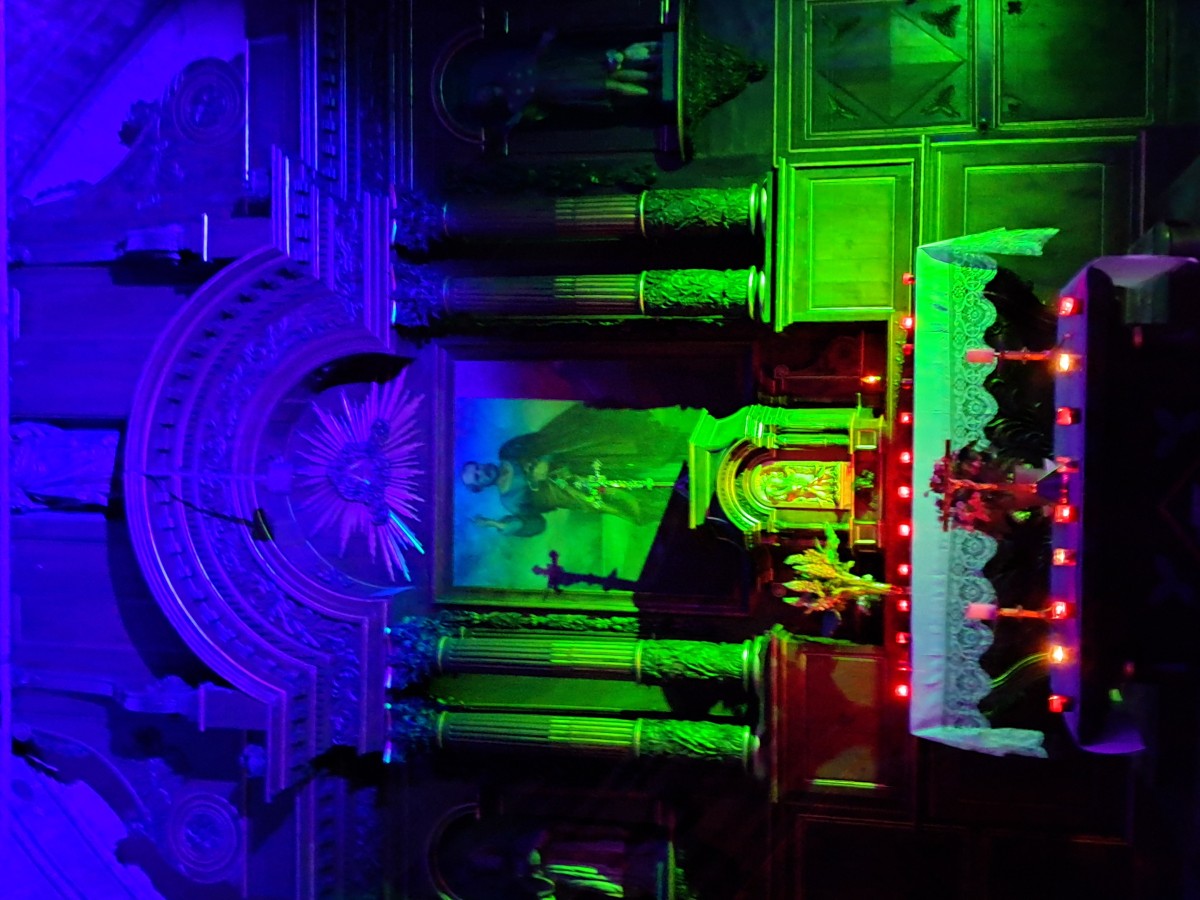 Illumination 2025 | © Association patrimoine de la Chapelle Montligeon