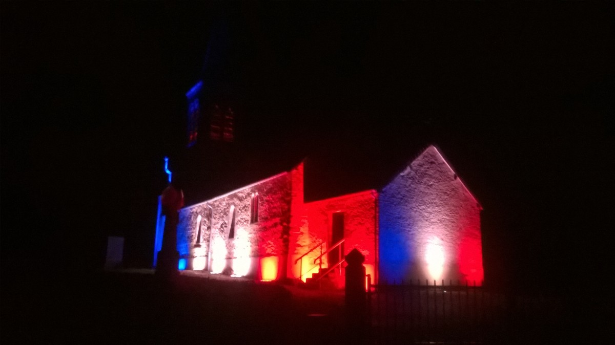 Forges église illuminée 2019 | P. Birée