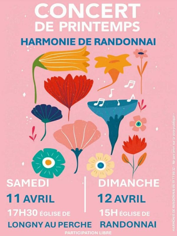 Concerts de printemps Harmonie de Randonnai 2026-compressed | ©HarmoniedeRandonnai