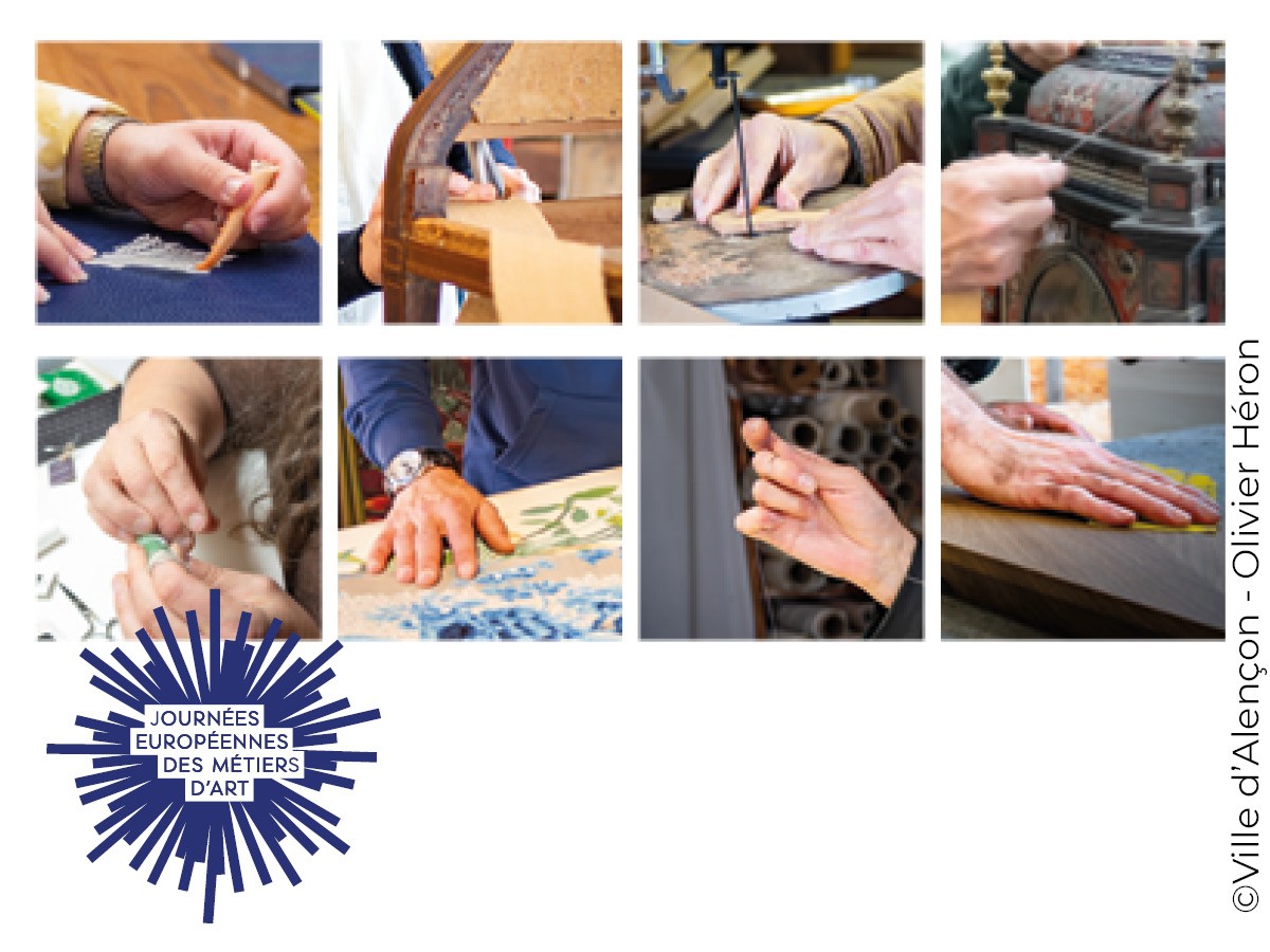 Alençon, des mains d'exception - JEMA | © Ville d'Alençon - Olivier Héron