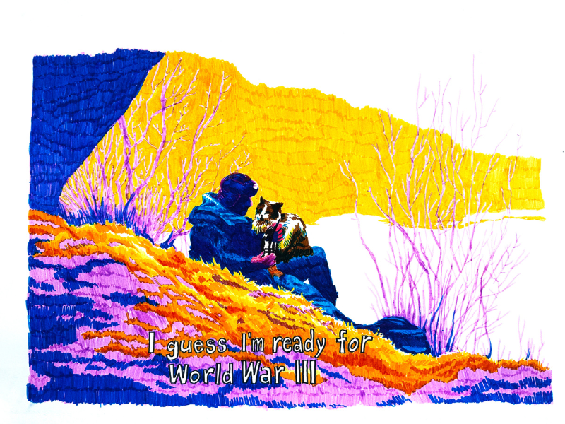 I guess I'm ready for world war III | J. de Courcy