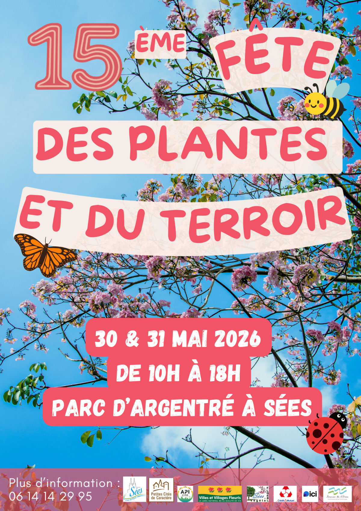 Affiche Fête des plantes et du terroir 2026 - 1 | © Ville de Sées