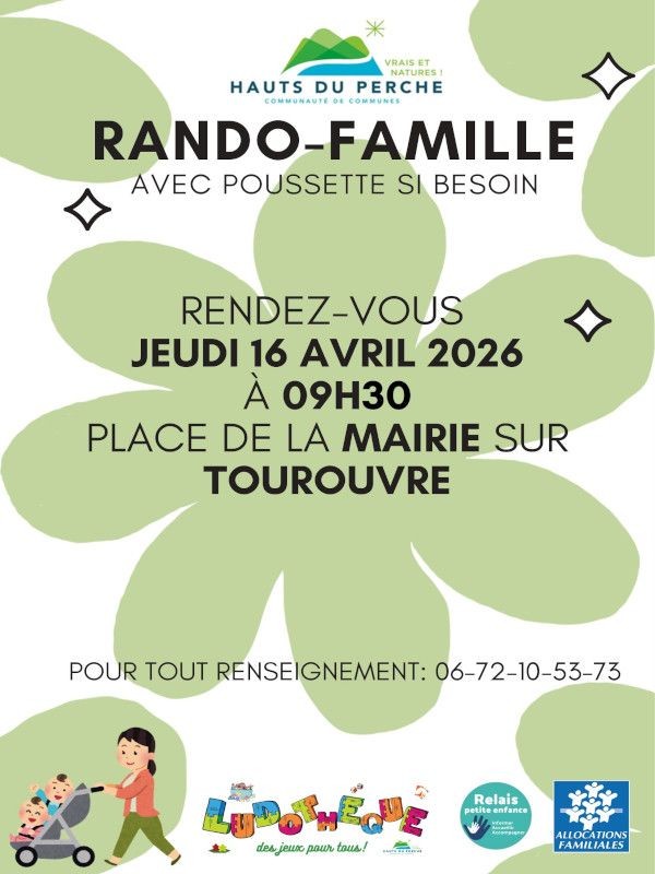 Affiche Rando-Famille-compressed | ©Ludothèque des Hauts du Perche et Le Relais Petite Enfance