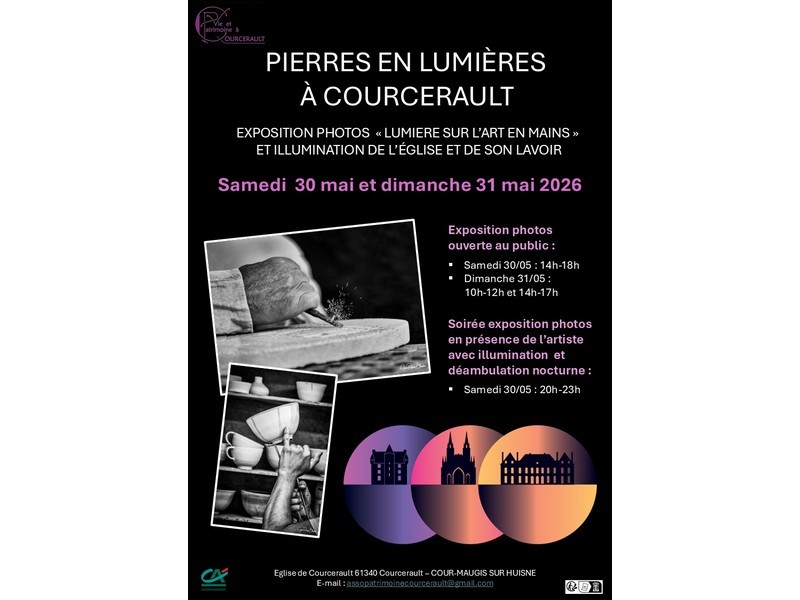 pierresenlumiere-courcerault-800 | ©Vie et Patrimoine à Courcerault