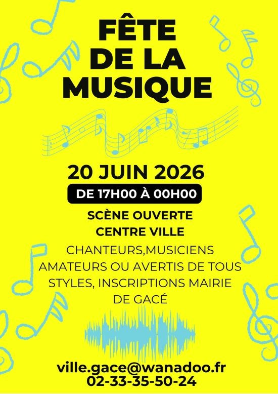 Fête de la musique à Gacé | Ville de Gacé