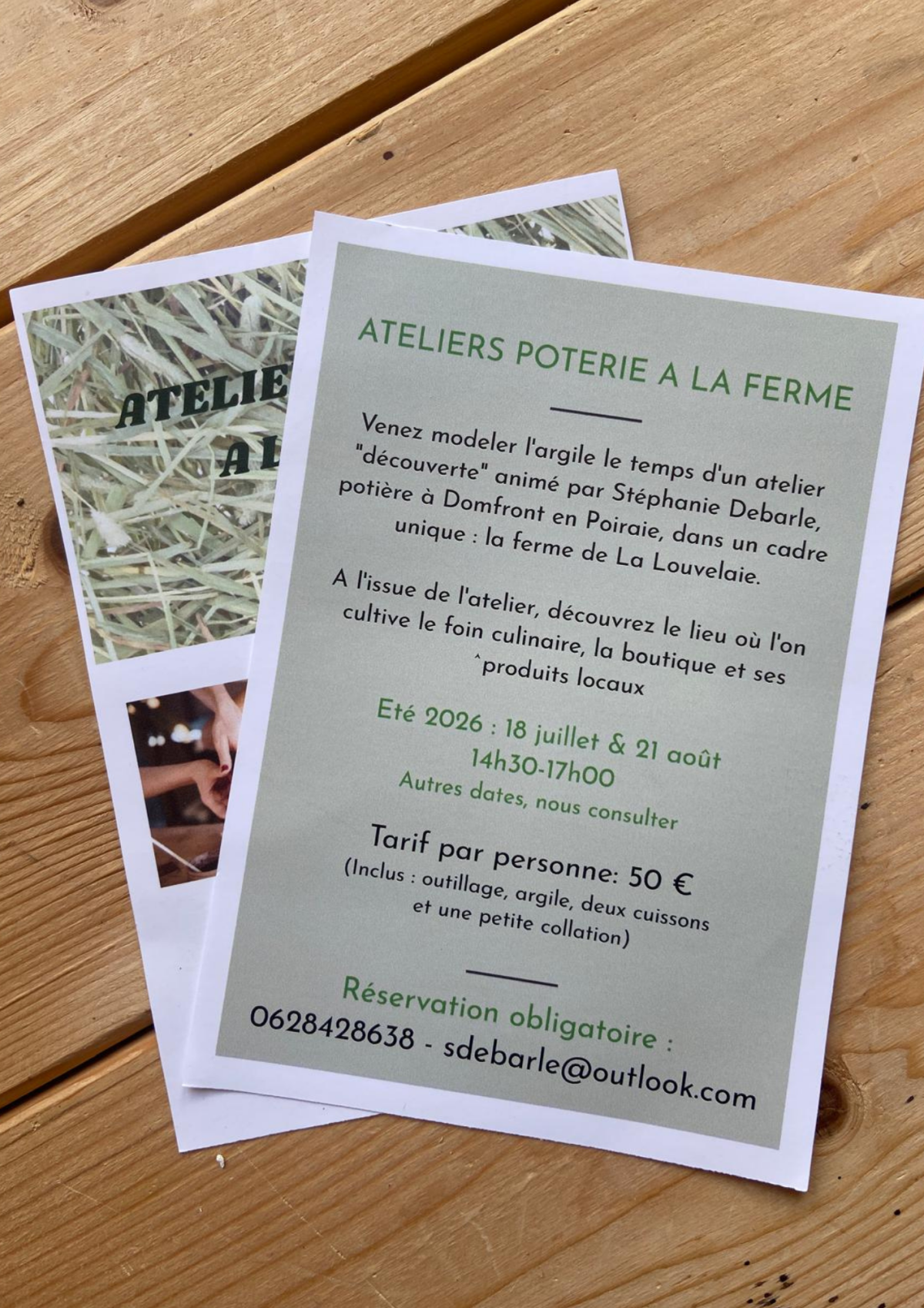 Le programme - Affcihe atelier poterie  | ©comtoir_cera