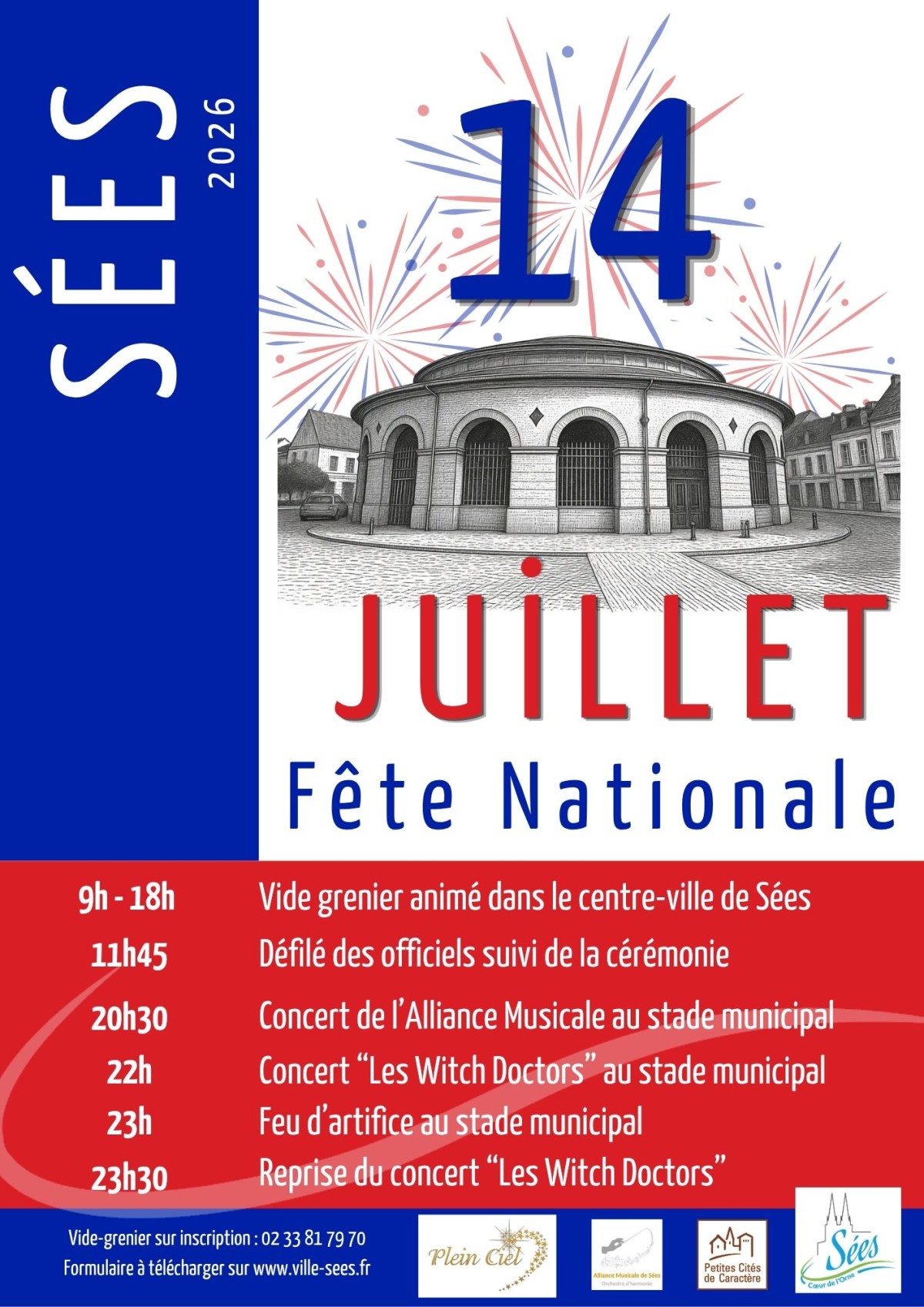 14 juillet 2026 | © Ville de Sées