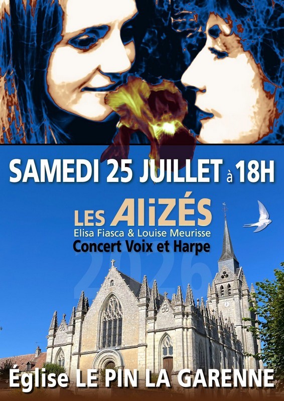 25 juillet concert Les Alizés - Le Pin la Garenne | Elisa Fiasca