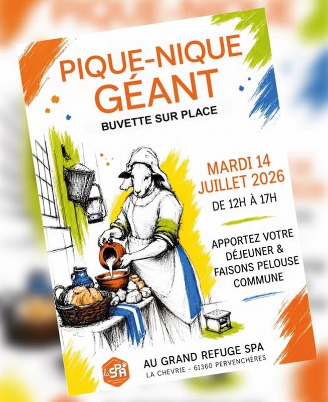 14 juillet pique nique SPA | Le Grand Refuge SPA