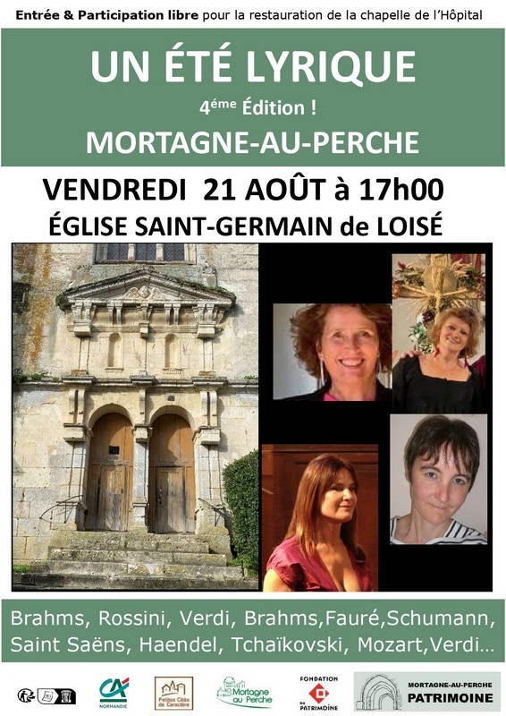 21 août Un été lyrique | Mortagne Patrimoine