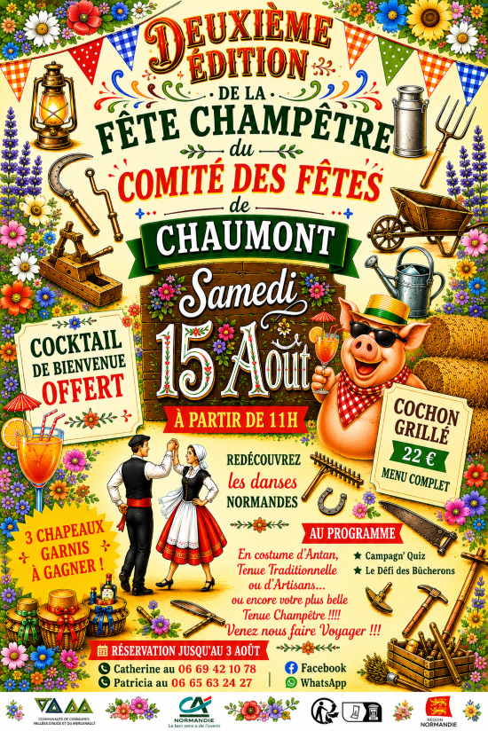 Fête champêtre à Chaumont | Comité des Fêtes de Chaumont