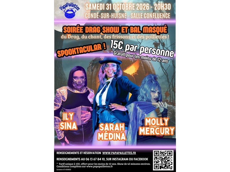 cabaret31oct-sablonssurhuisne-800 | ©PapaPaillettes Cabaret