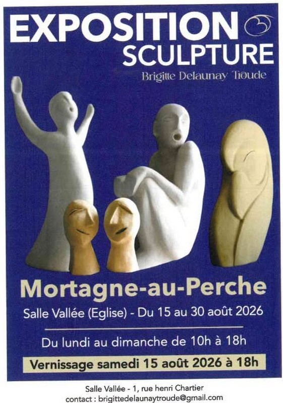 15 au 30 août Exposition sculpture Delaunay | Brigitte Delahaye Touade