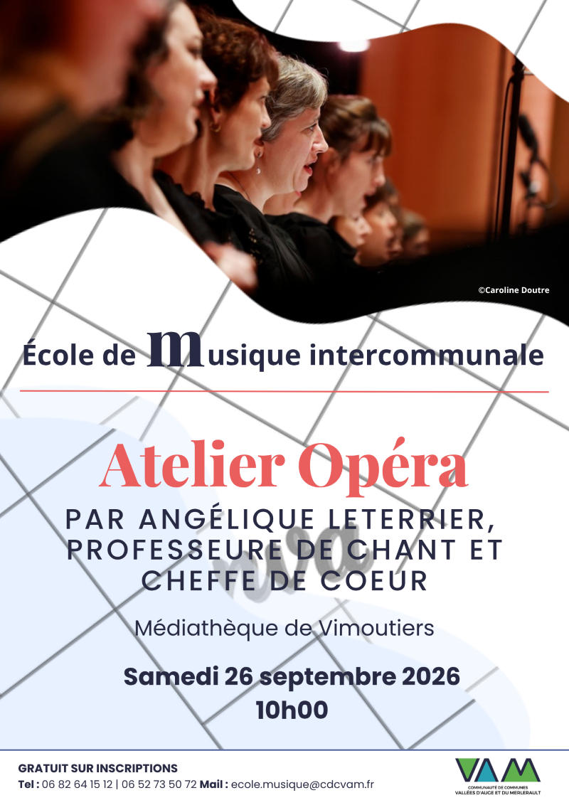 Atelier opéra | CDC VAM
