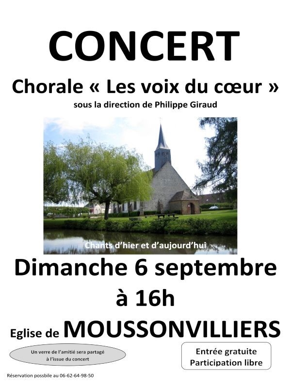 affiche concert-compressed | ©Les Voix du Coeur