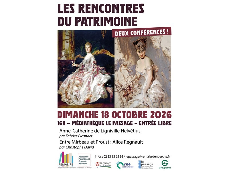 rencontresdupatrimoine-remalard-800 | ©APOR