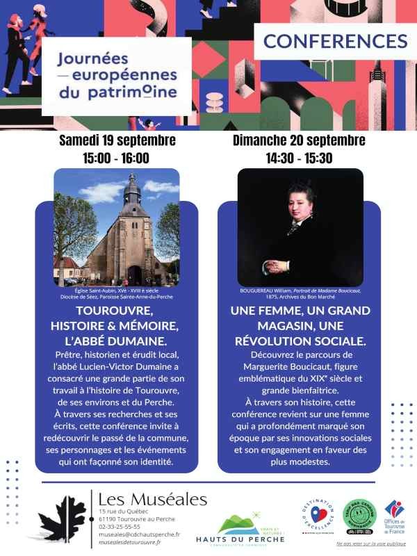 JEP 2026 - conférences -compressed | ©Muséales de Tourouvre