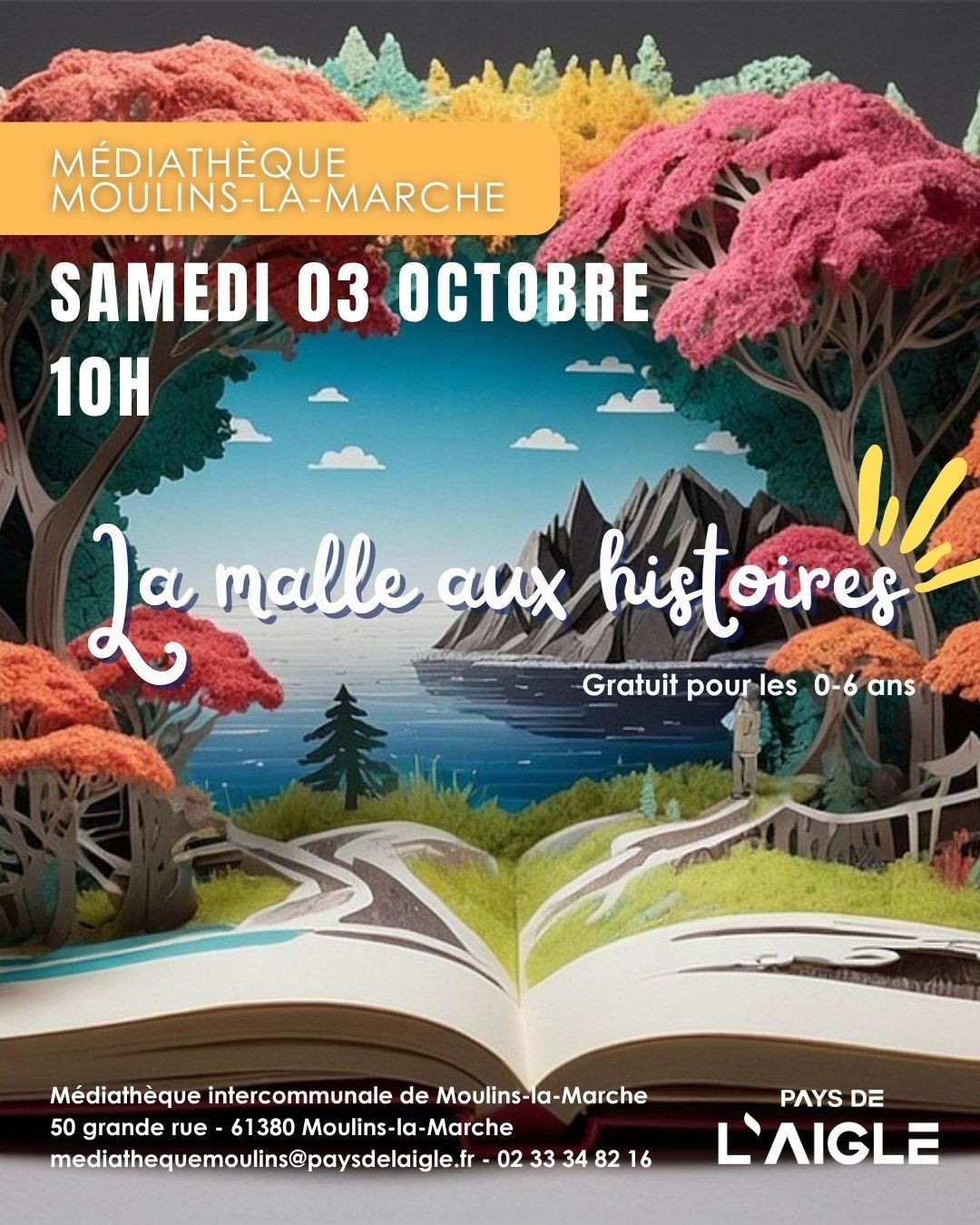 Médiathèque Moulins - 1 | Malle aux histoires 