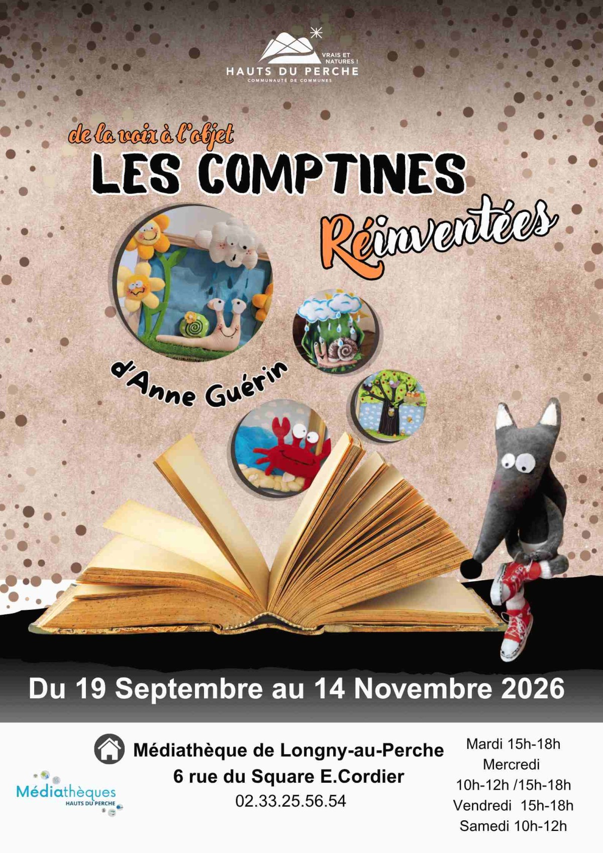 Comptines Réinventées Expo-compressed | ©MediathèquedseHautsduPerche