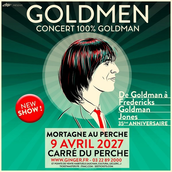 9 avril concert goldmen | ginger production