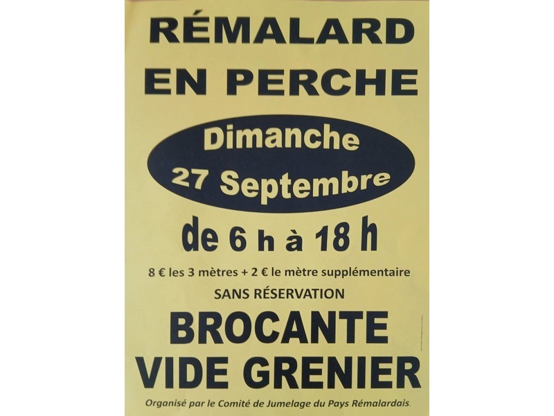 brocante-remalard-800 | ©Comité de Jumelage du Pays Rémalardais