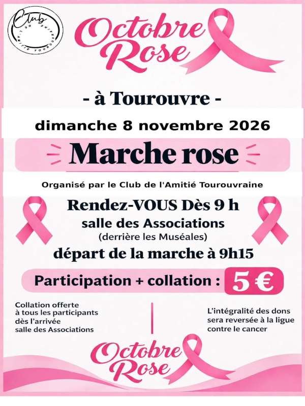 Marche Rose amitié tourouvraine-compressed | ©Le Club de L'Amitié Tourouvraine