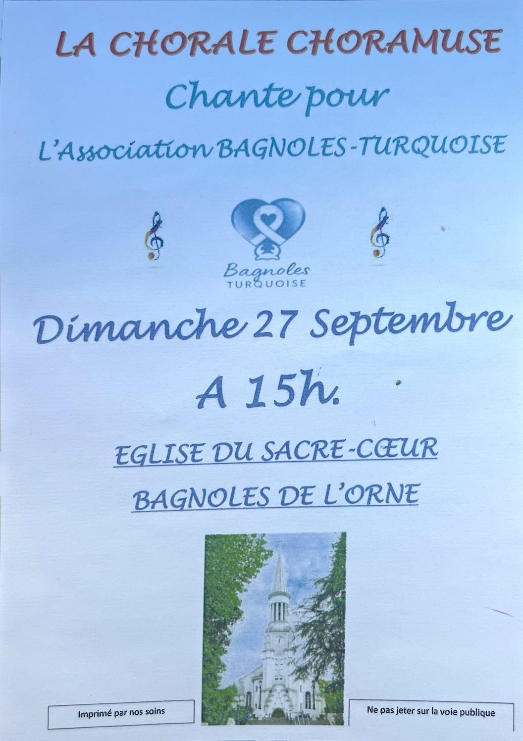 affiche concert_ | Bagnoles Turquoise