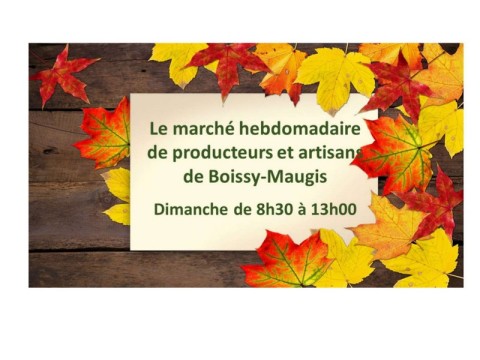 marchehebdomadaire-boissymaugis-800 | ©Marché Boissy-Maugis