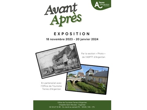 exposition avant après | Office de Tourisme Terres d'Argentan