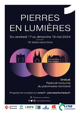 Pierres en lumières 2024 | CD Orne