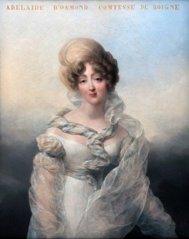 Adélaïde d'Osmond, Comtesse de Boigne | Jean-Baptiste Isabey