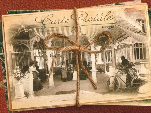 carte postale ancienne_salon_bagnoles_multicollection | Bagnoles de l'orne Tourisme