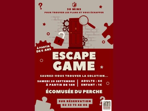 ecomusee-escapegame2_800 | ©ecomuseeduperche