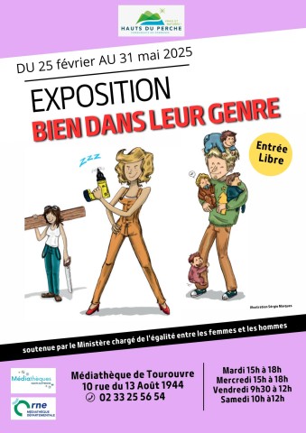 Exposition bien dans son genre | ©MediathèquedesHautsduPerche