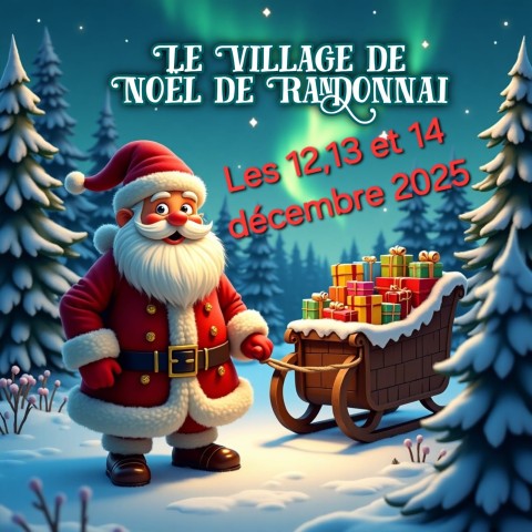 Le village du Père Noel | ©Decofolies