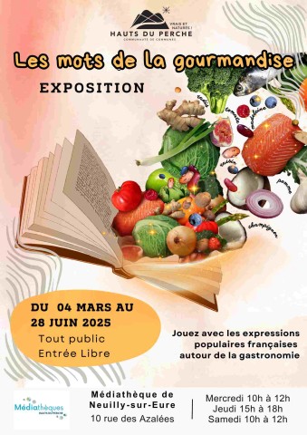 Expo gourmandisedef-compressed | ©Médiathèque des Hauts du Perche