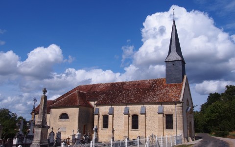Eglise de Villebadin | association des Amis du Patrimoine de Villebadin