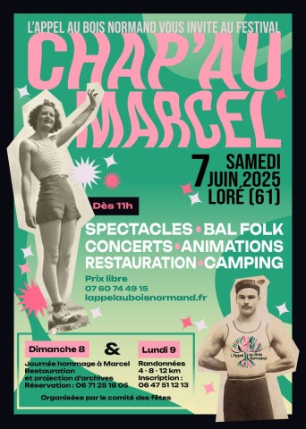 affiche_chapau_marcel | © Comité des Fêtes et l'Appel au Bois Normand