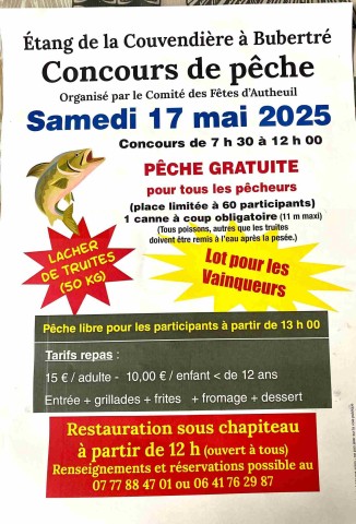 Concours de pêche Bubertré | ©CDFAutheuil