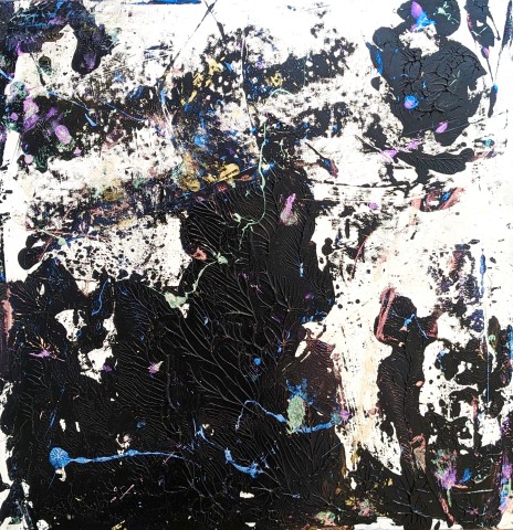 Geniesse die nacht, série Nuits berlinoises, 150x147, 2024 | OZ