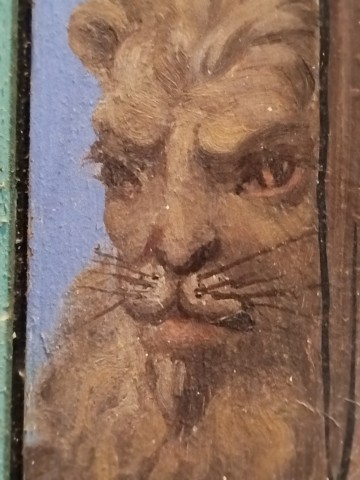 ex détail lion | Association pour la sauvegarde de l'église de Saint-Germain de Martigny