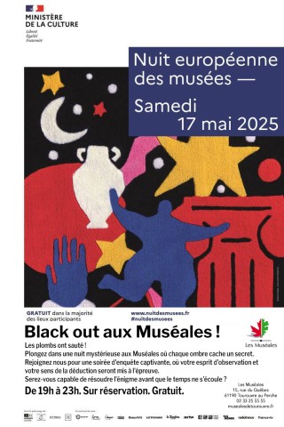 affiche nuit des musées | ©LesMuséalesTourouvre