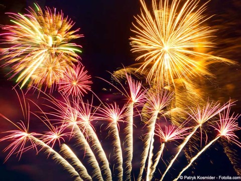 Feu d'artifice orne normandie | © Patryk Kosmider - Fotolia.com